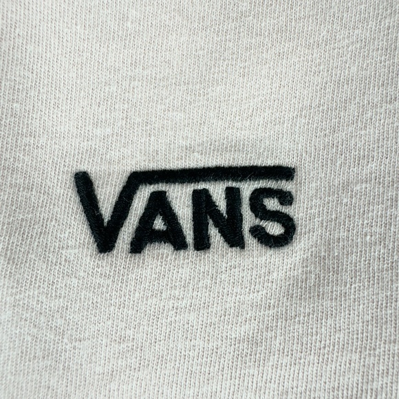Vans Cropped Logo T-Shirt in Soft Pink - Picture 7 of 10